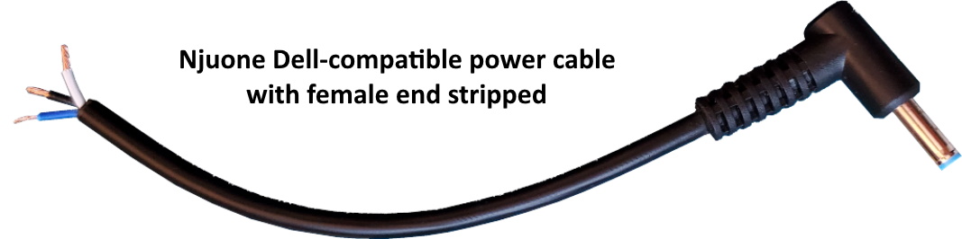 Male battery cable