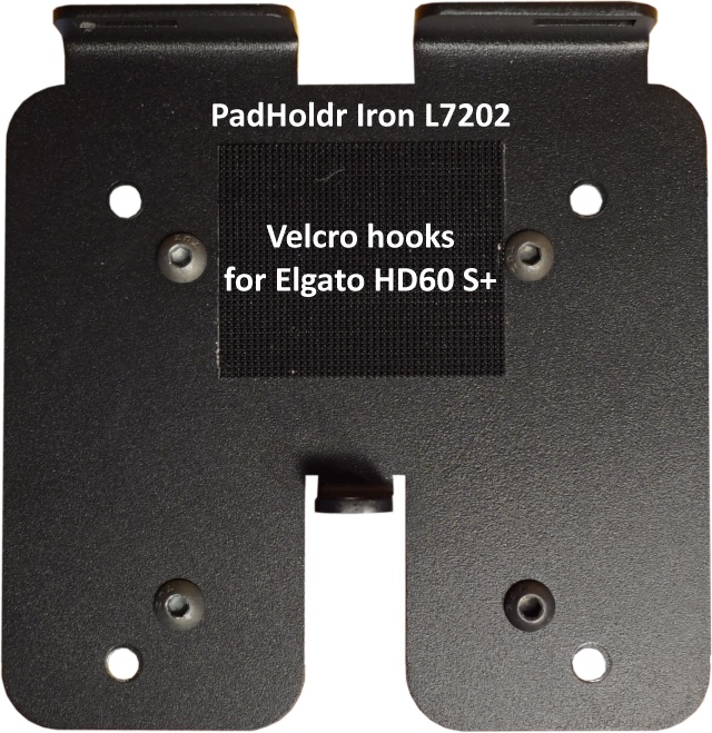 Velcro hooks for Elgato HD60 S+